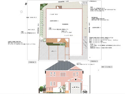 こちらがご提案時の図面です。